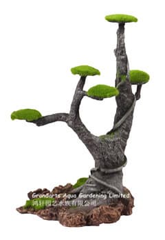 artificial tree stump bonsai tree decoration